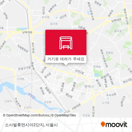 소사벌휴먼시아2단지 지도