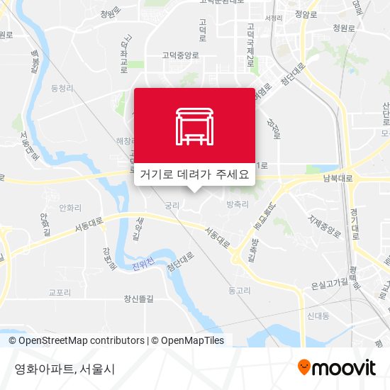 영화아파트 지도