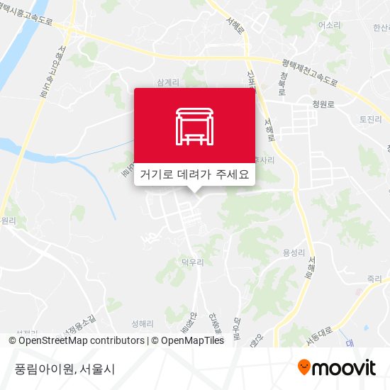풍림아이원 지도