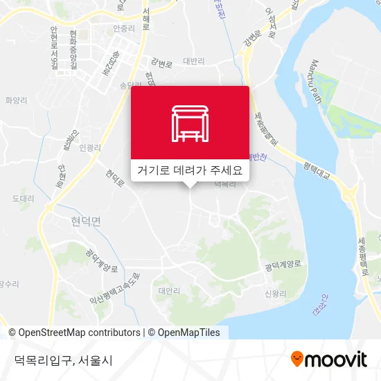 덕목리입구 지도