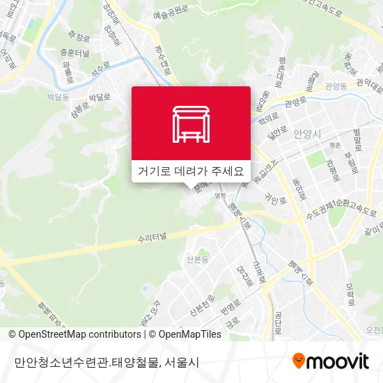 만안청소년수련관.태양철물 지도