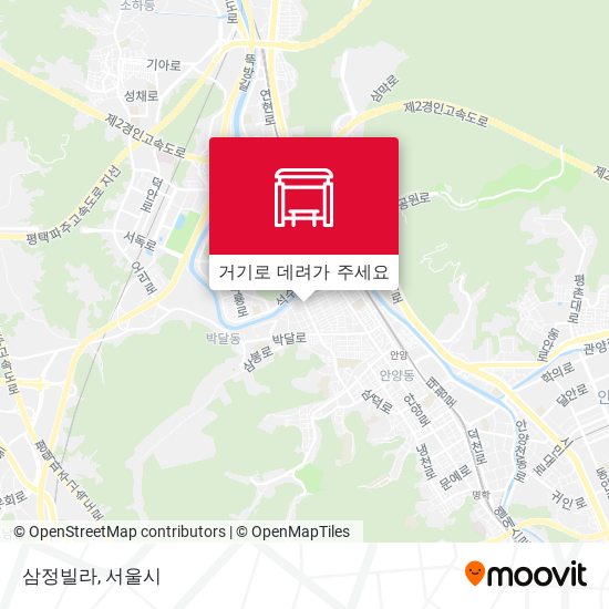 삼정빌라 지도