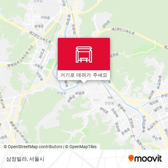 삼정빌라 지도