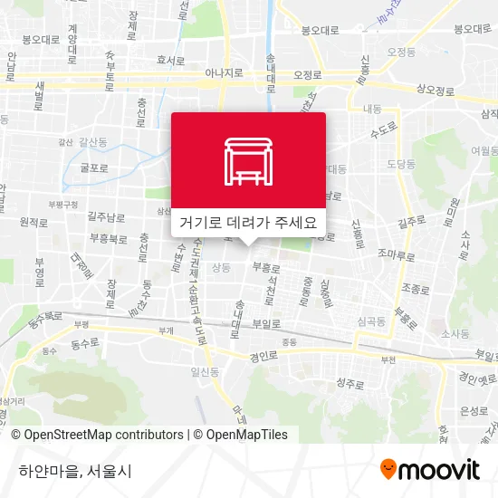 하얀마을 지도
