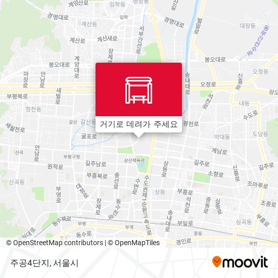 주공4단지 지도