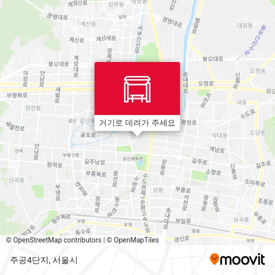 주공4단지 지도