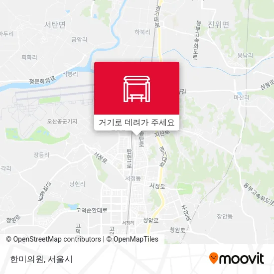 한미의원 지도