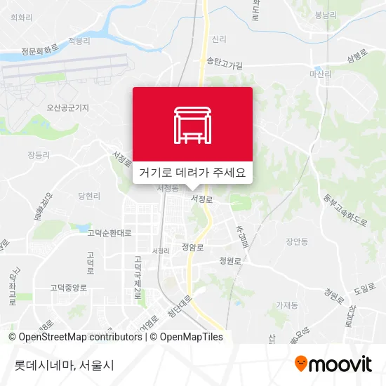 롯데시네마 지도