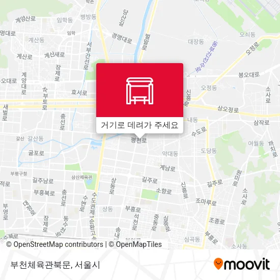 부천체육관북문 지도