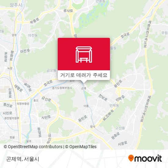 곤제역 지도