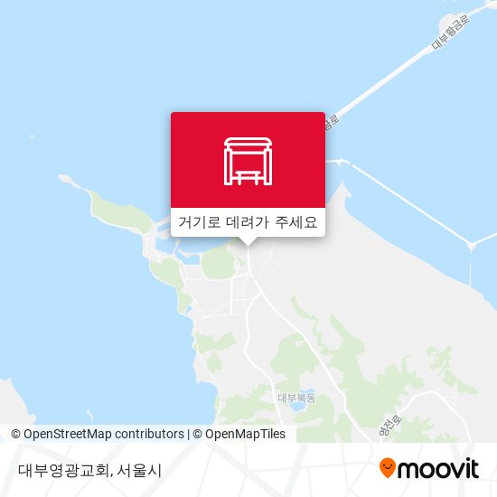 대부영광교회 지도