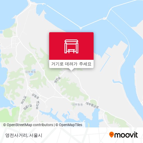 영전사거리 지도