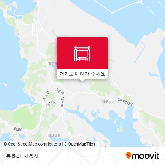 동육리 지도