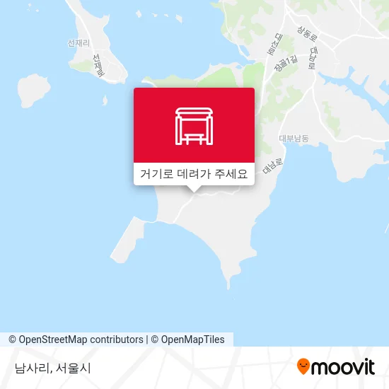 남사리 지도