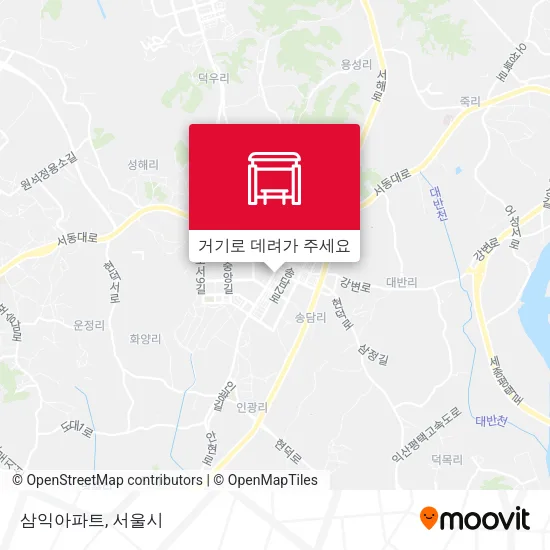 삼익아파트 지도
