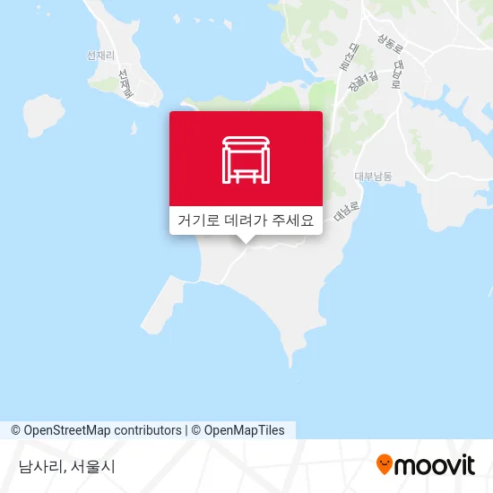 남사리 지도