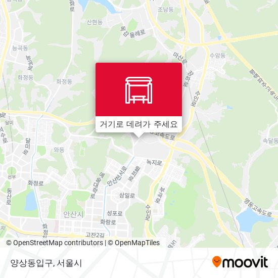 양상동입구 지도