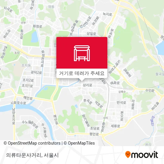 의류타운사거리 지도