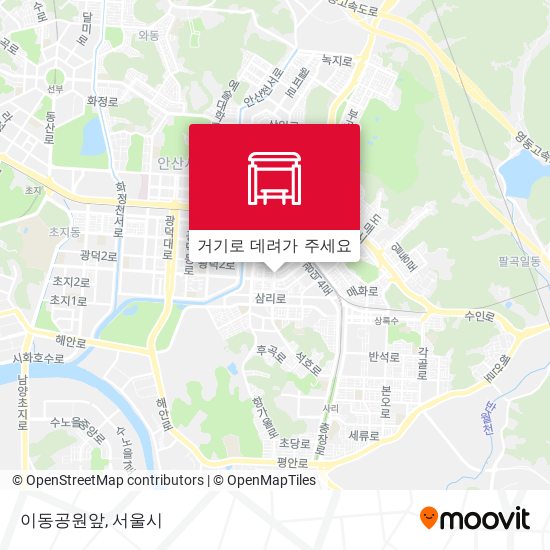 이동공원앞 지도