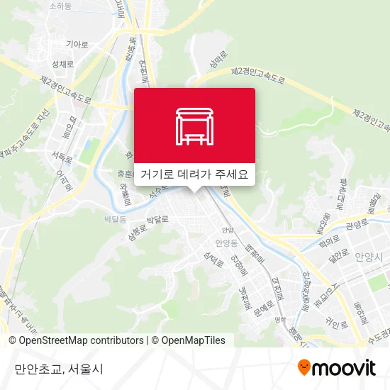 만안초교 지도