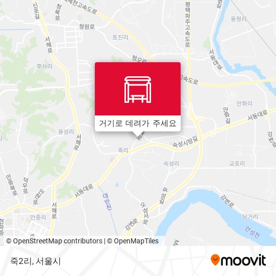 죽2리 지도