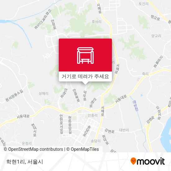 학현1리 지도