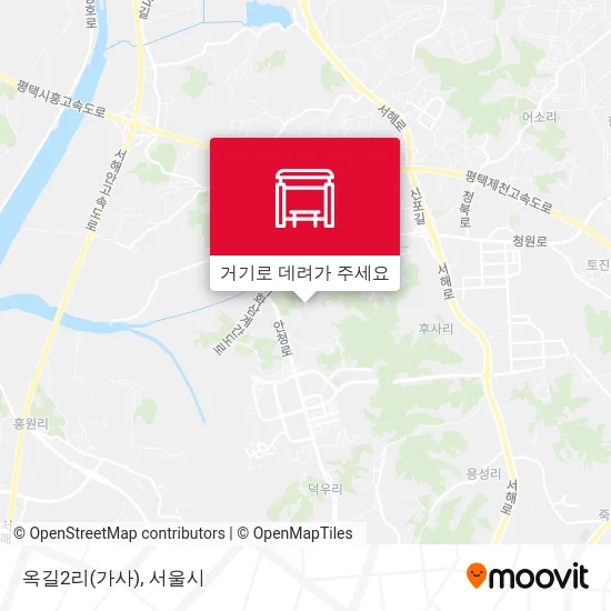 옥길2리(가사) 지도