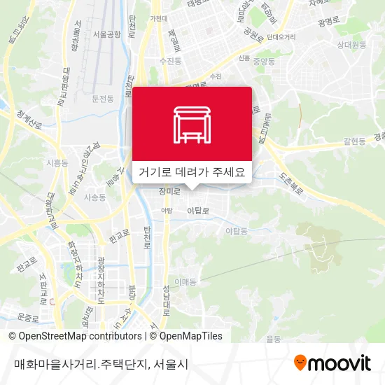 매화마을사거리.주택단지 지도