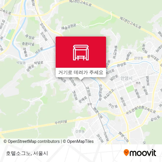 호텔소그노 지도