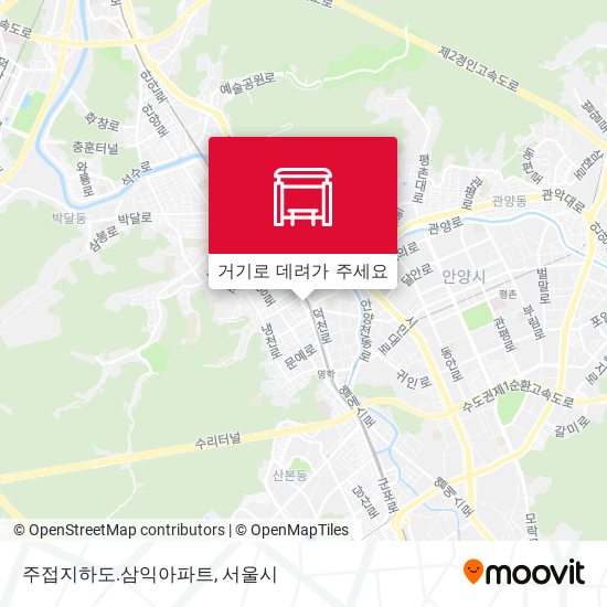 주접지하도.삼익아파트 지도