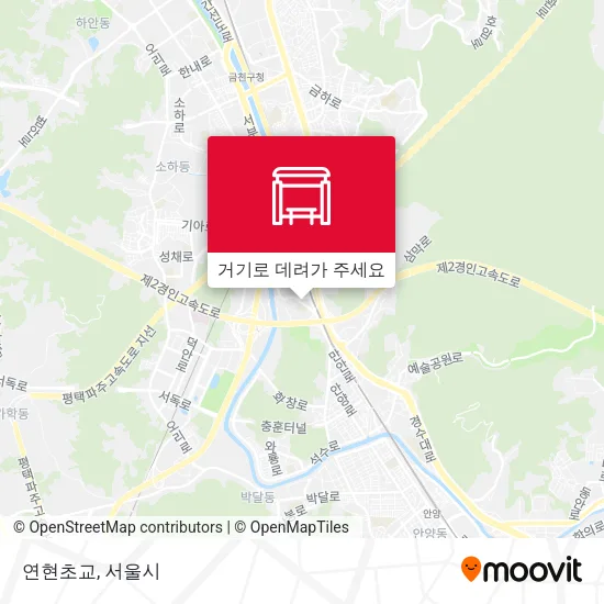 연현초교 지도