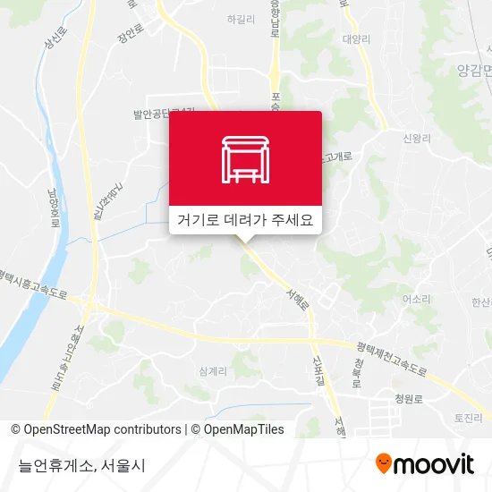 늘언휴게소 지도