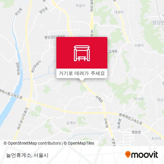늘언휴게소 지도