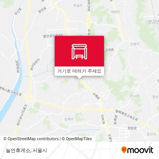 늘언휴게소 지도