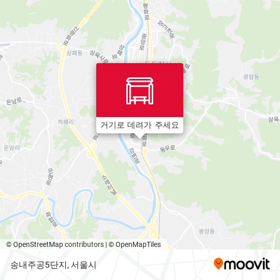 송내주공5단지 지도