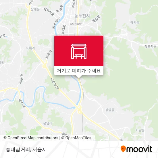 송내삼거리 지도