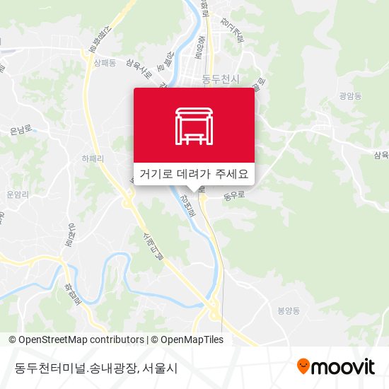 동두천터미널.송내광장 지도