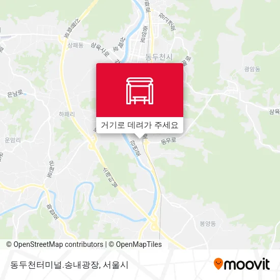 동두천터미널.송내광장 지도