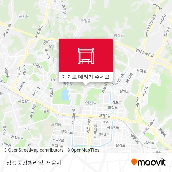 삼성중앙빌라앞 지도