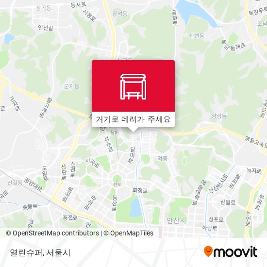 열린슈퍼 지도