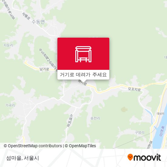 섬마을 지도