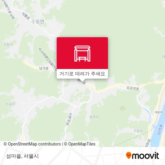 섬마을 지도