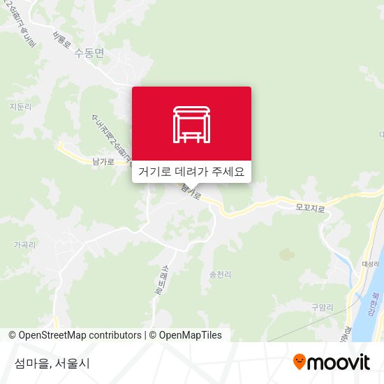 섬마을 지도