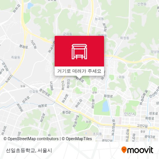 선일초등학교 지도