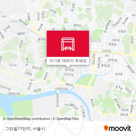 그린빌17단지 지도