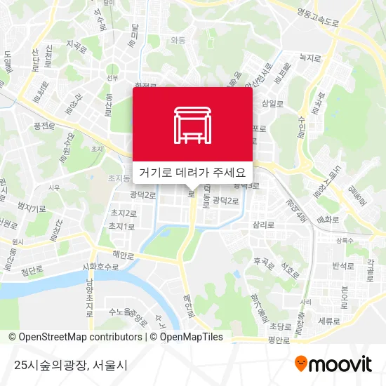 25시숲의광장 지도