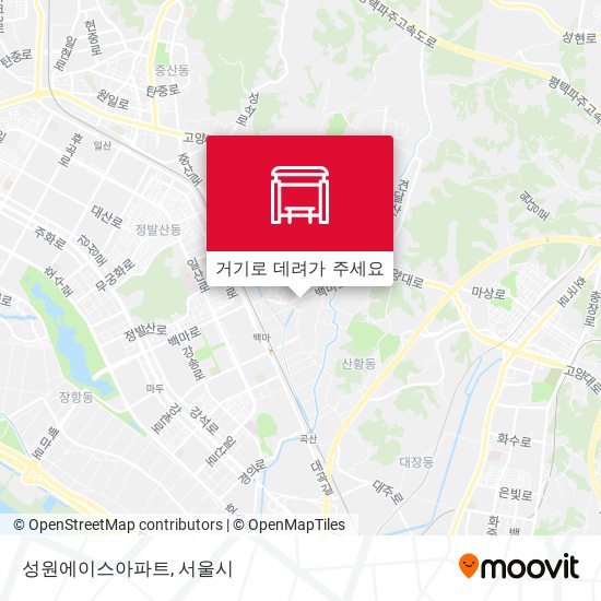 성원에이스아파트 지도