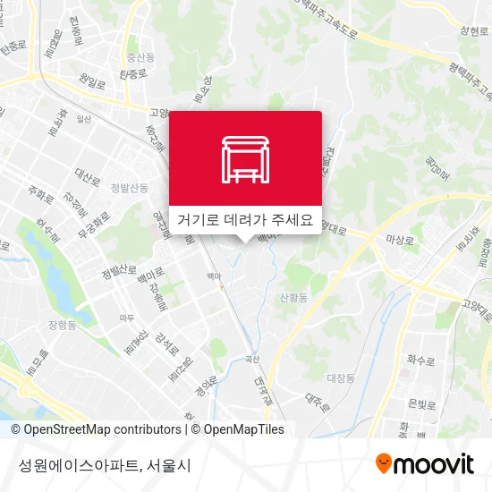 성원에이스아파트 지도