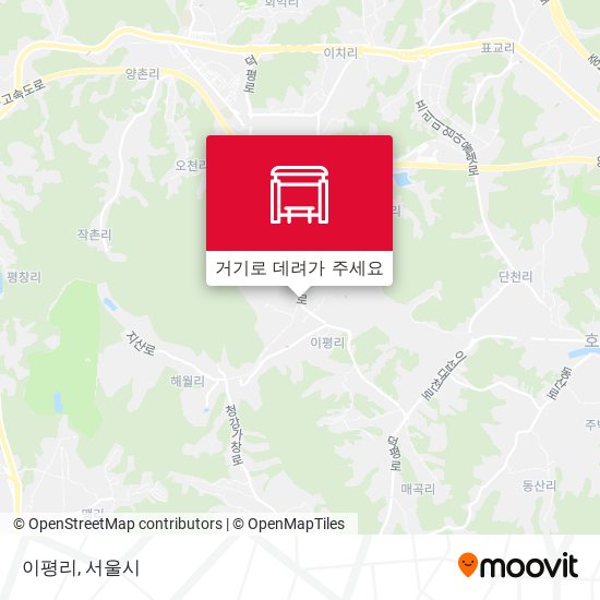 이평리 지도