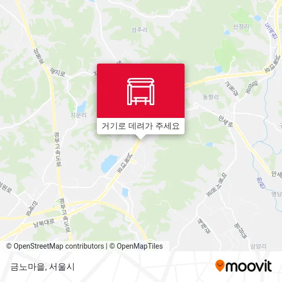 금노마을 지도